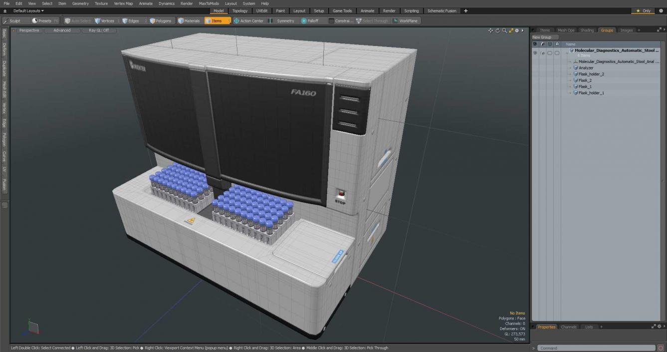 3D Molecular Diagnostics Automatic Stool Analyzer 2 model