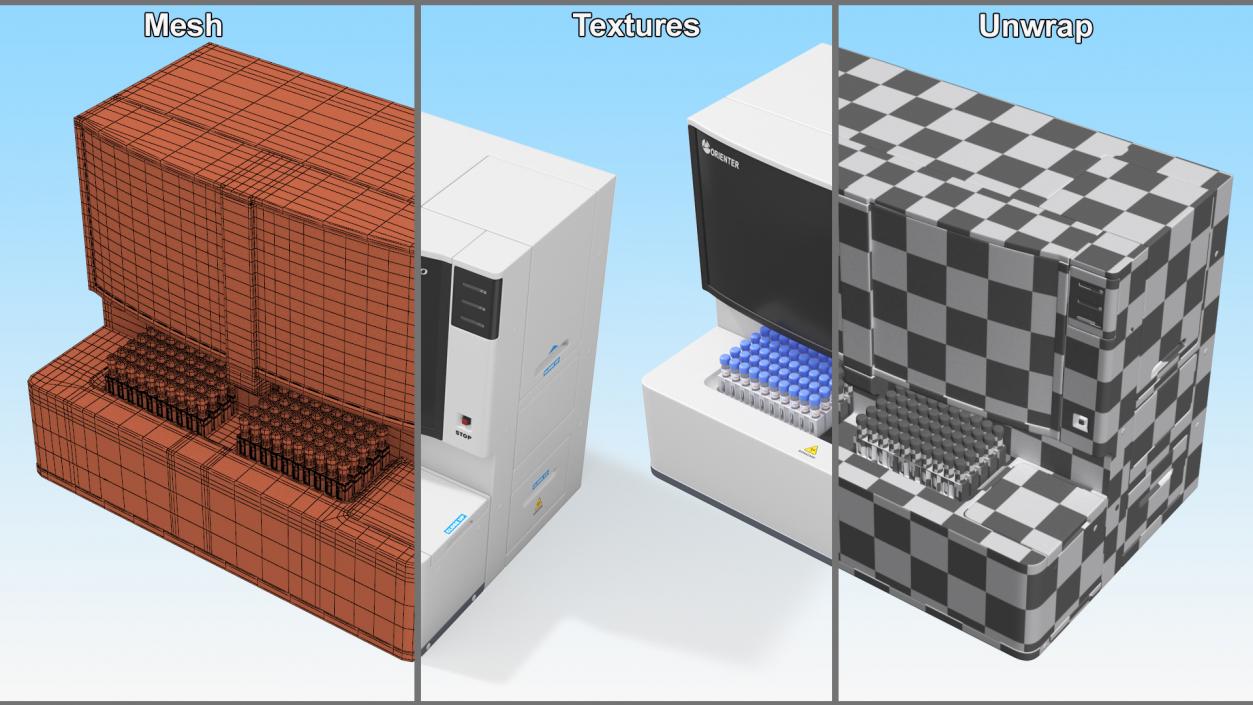 3D Molecular Diagnostics Automatic Stool Analyzer 2 model