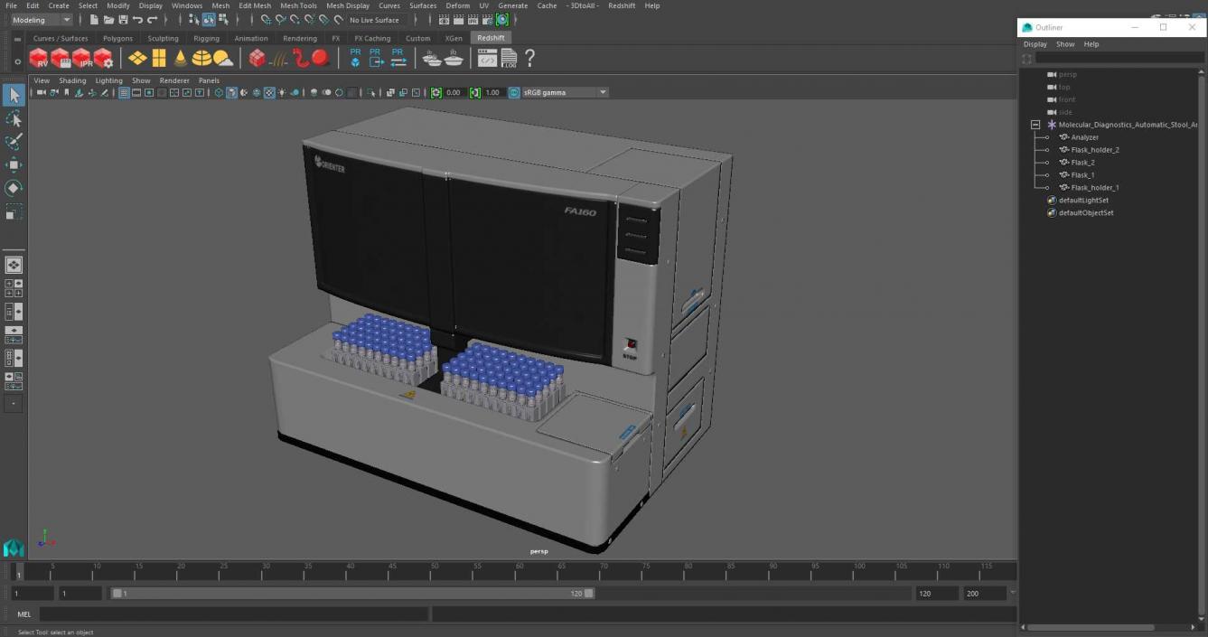 3D Molecular Diagnostics Automatic Stool Analyzer 2 model