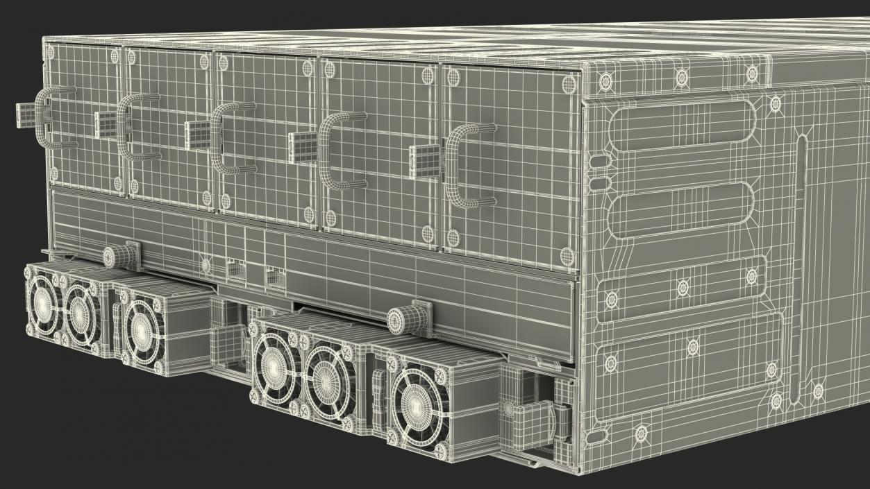 HPE Cloudline CL5200 Server Closed 3D model