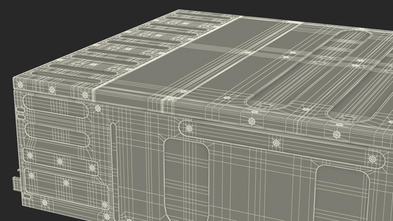 HPE Cloudline CL5200 Server Closed 3D model