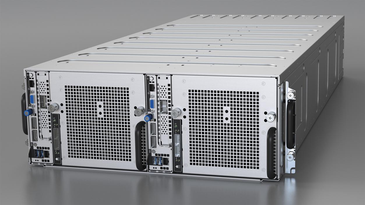 HPE Cloudline CL5200 Server Closed 3D model