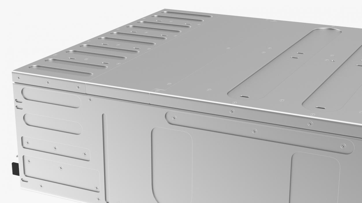 HPE Cloudline CL5200 Server Closed 3D model