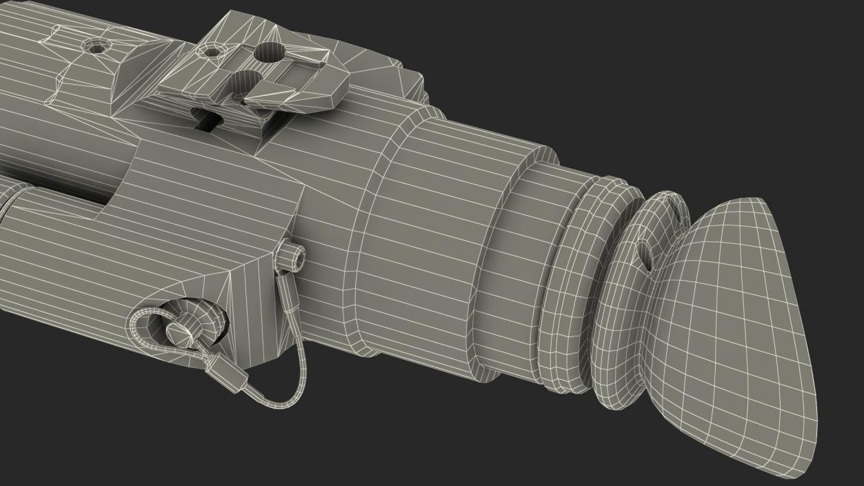 3D Thermal Weapon Scope Dirty