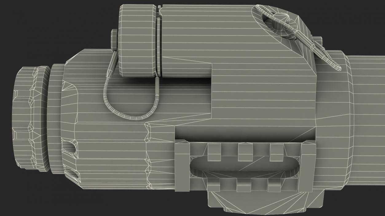 3D Thermal Weapon Scope Dirty