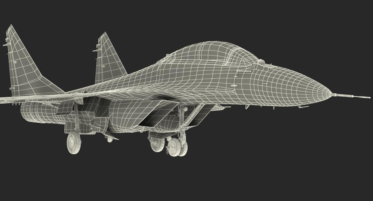 3D model Fighter Mikoyan MiG-35 or Fulcrum F