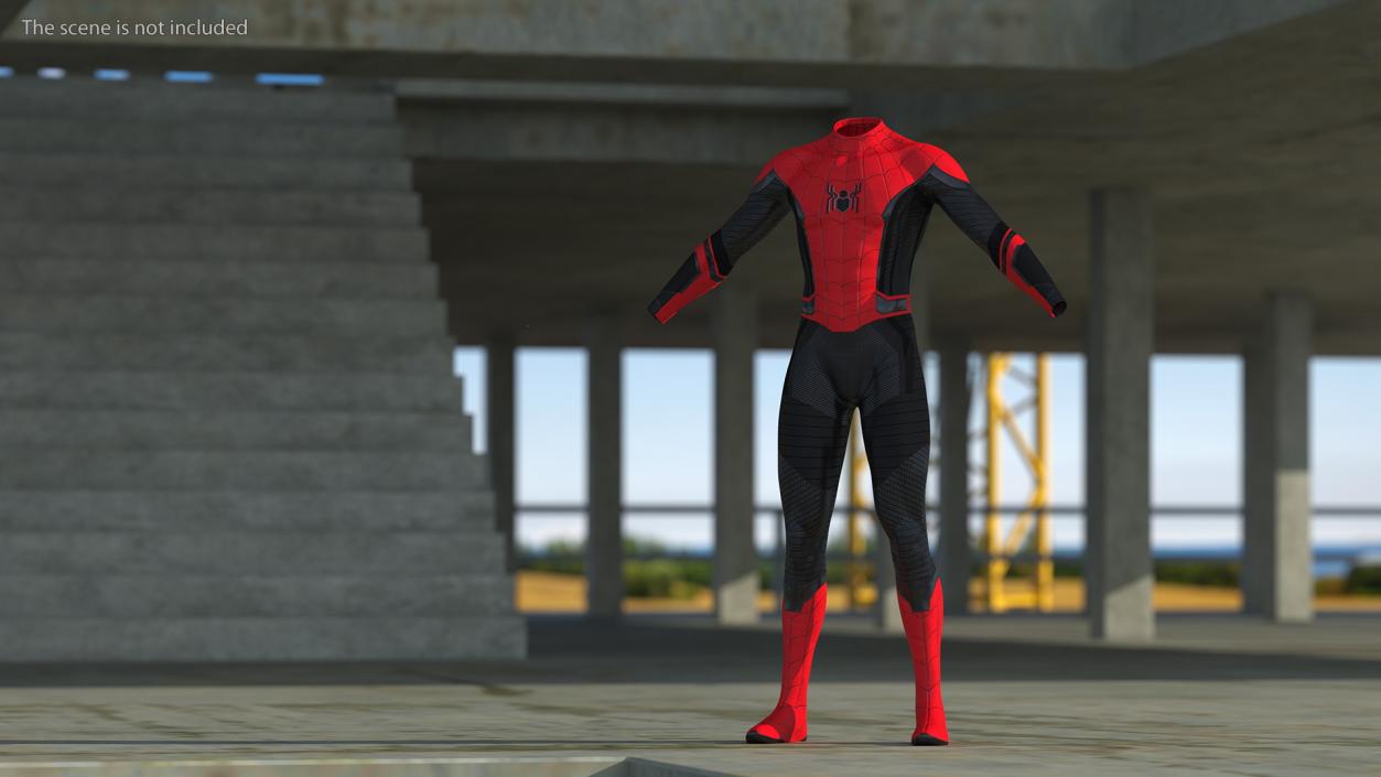 3D model Spider Man Suit