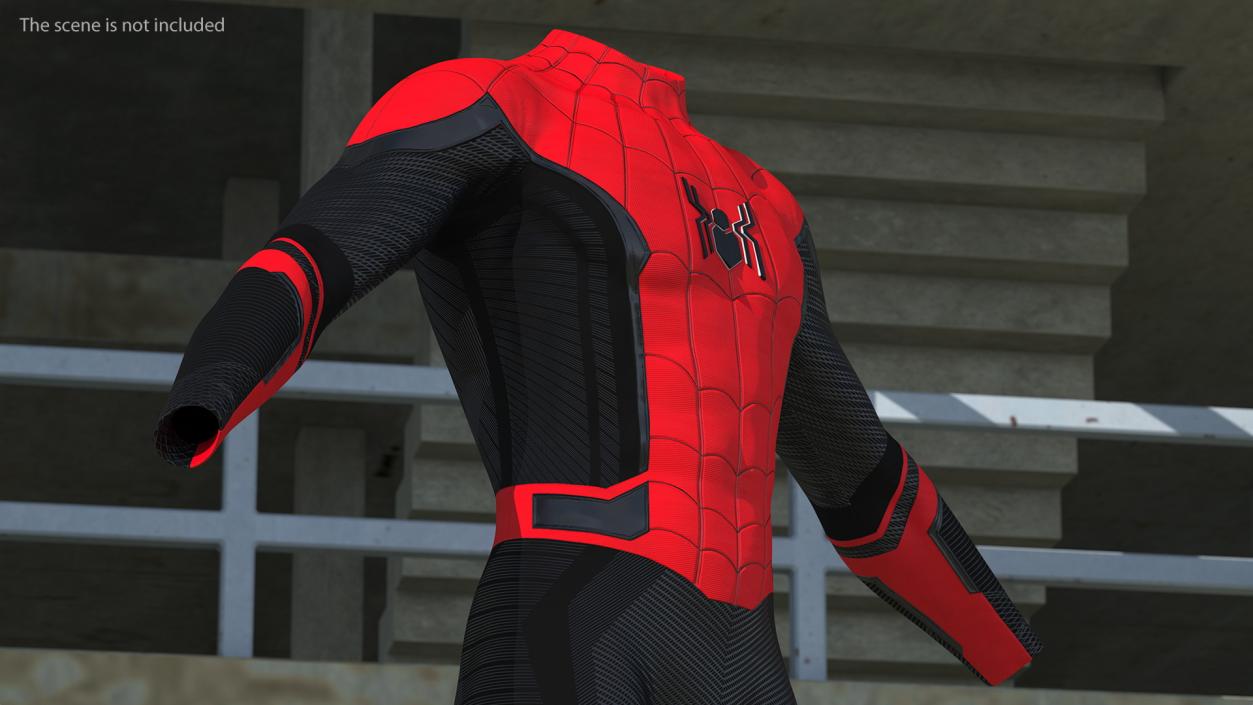 3D model Spider Man Suit