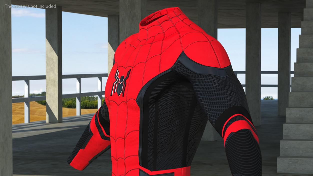 3D model Spider Man Suit