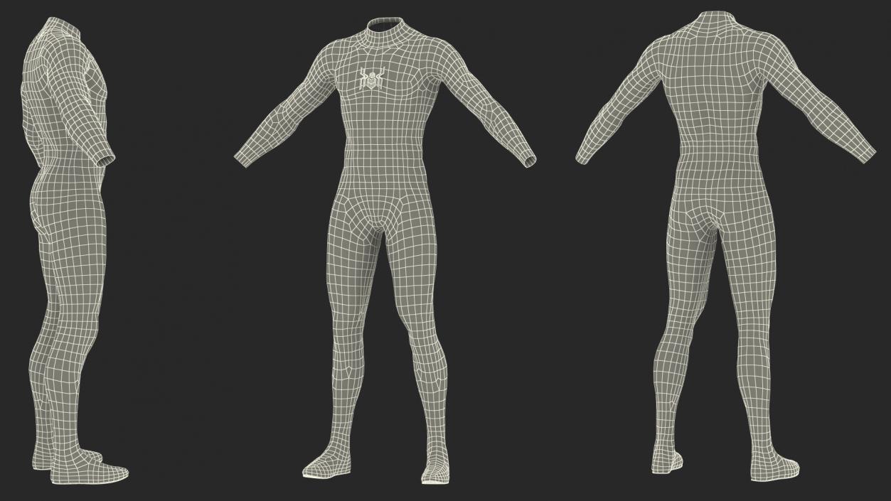 3D model Spider Man Suit