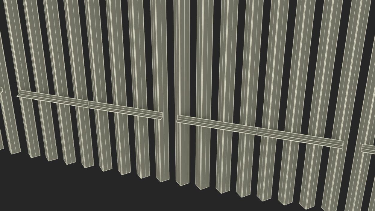 Great Mexico United States Trump Wall 3D