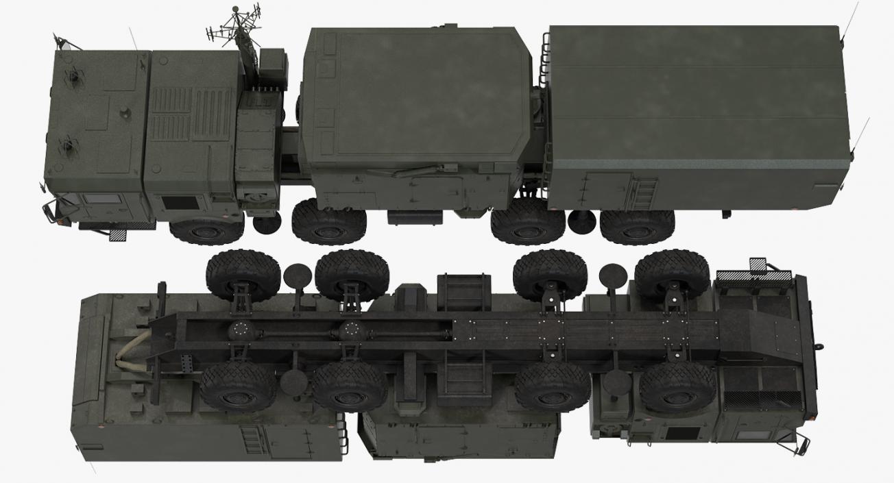 3D Multi Functional Radar 92n2e for S-400 model