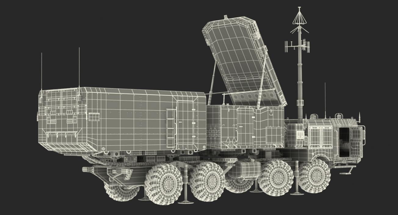 3D Multi Functional Radar 92n2e for S-400 model