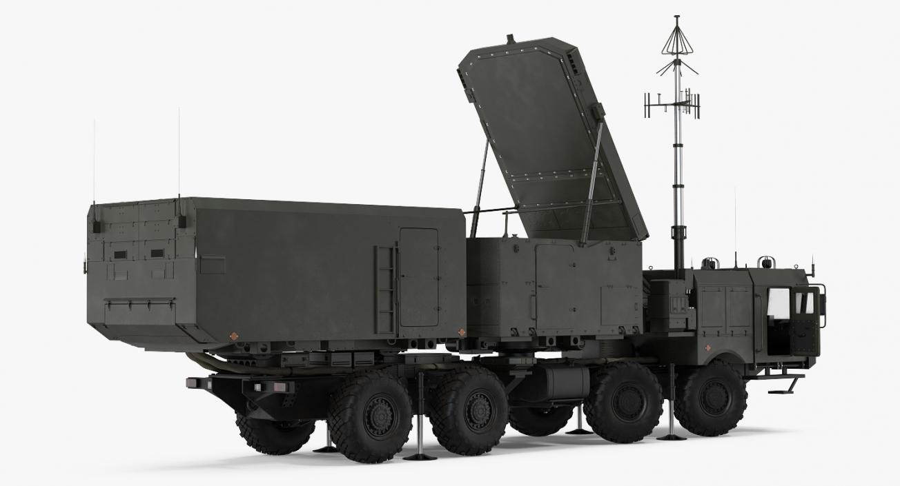 3D Multi Functional Radar 92n2e for S-400 model