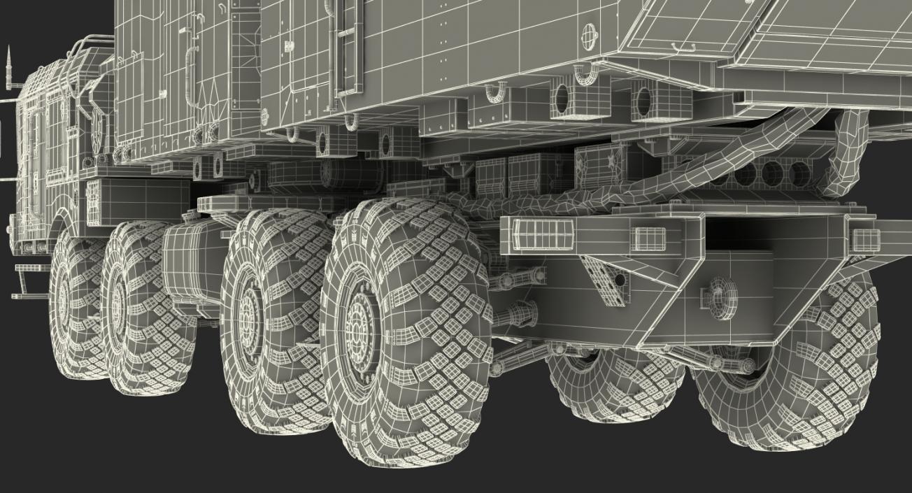 3D Multi Functional Radar 92n2e for S-400 model