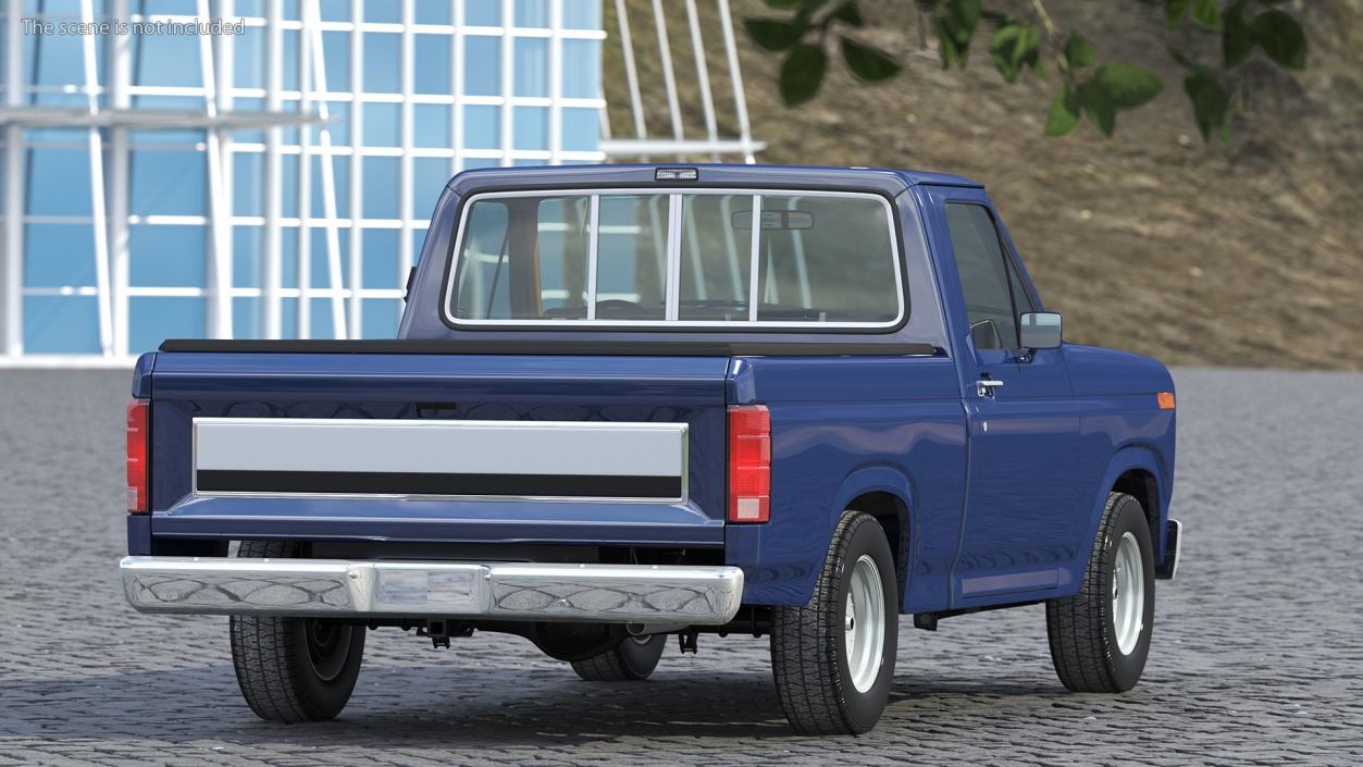 3D model Compact Pickup Truck