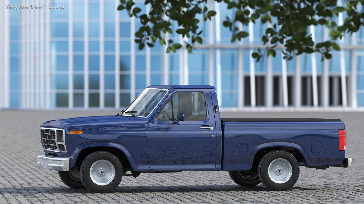 3D model Compact Pickup Truck