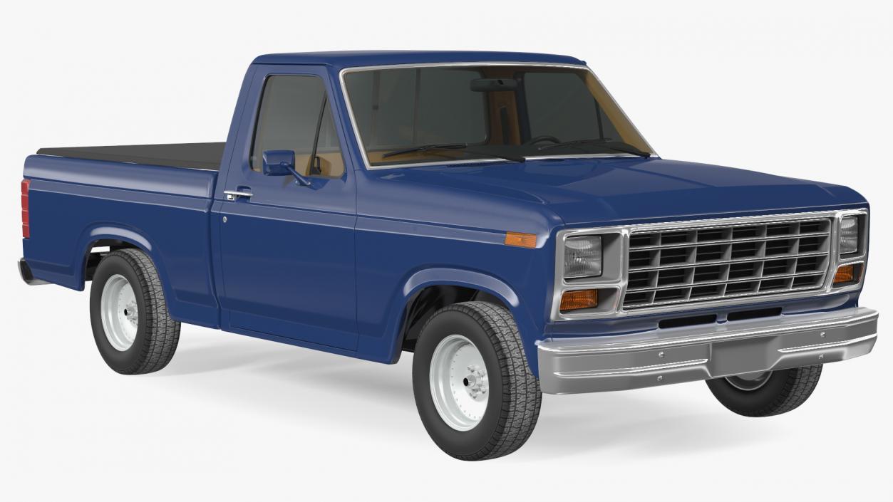 3D model Compact Pickup Truck