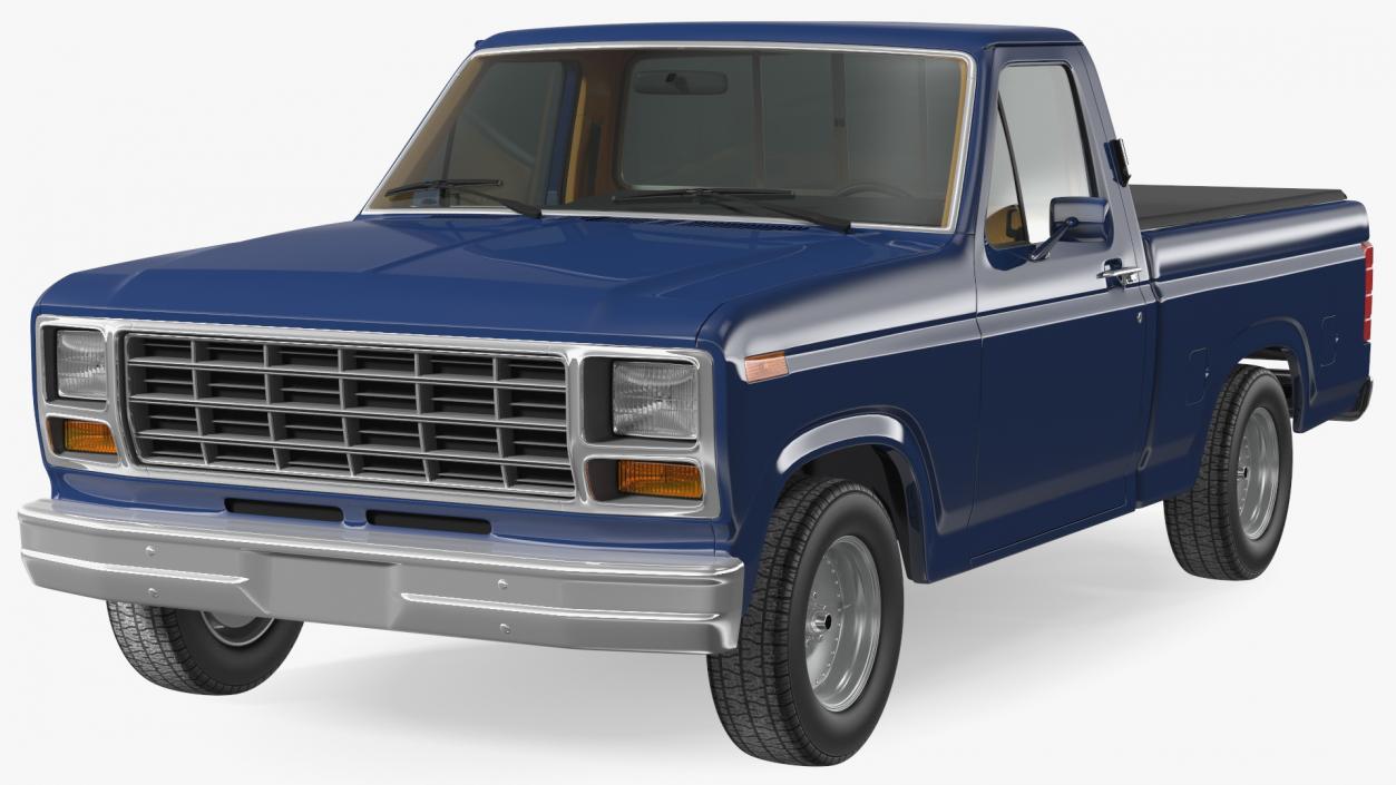 3D model Compact Pickup Truck