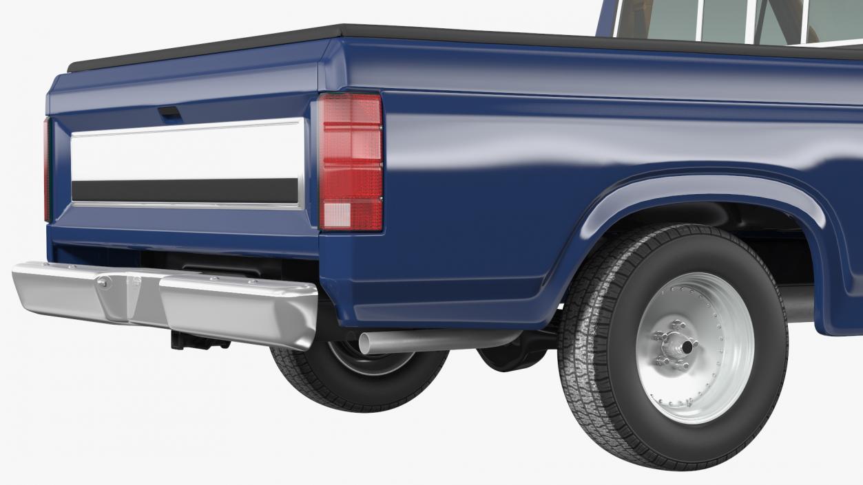 3D model Compact Pickup Truck