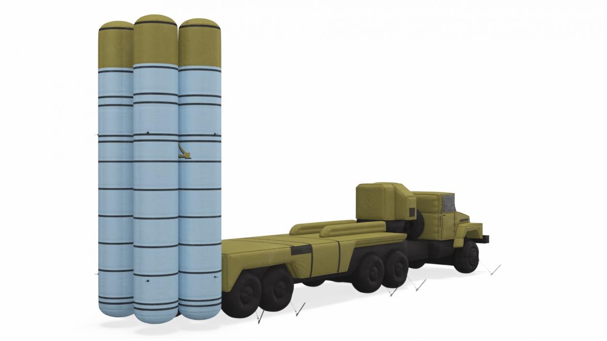 Military Dummy Inflatable SAM 3D model