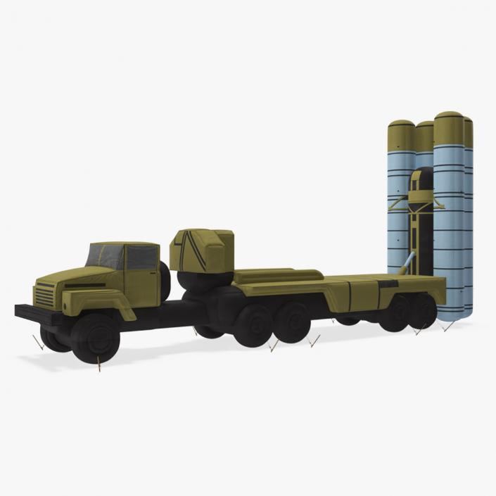 Military Dummy Inflatable SAM 3D model