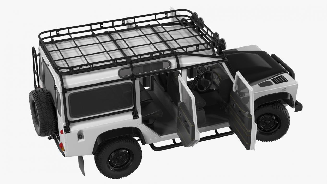 Off Road Car Rigged 3D model