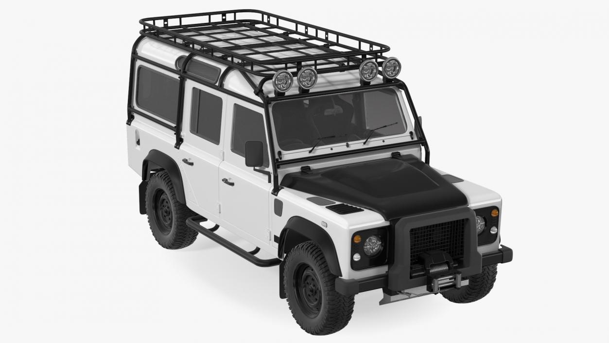 Off Road Car Rigged 3D model