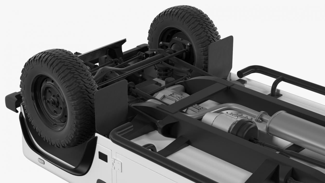 Off Road Car Rigged 3D model