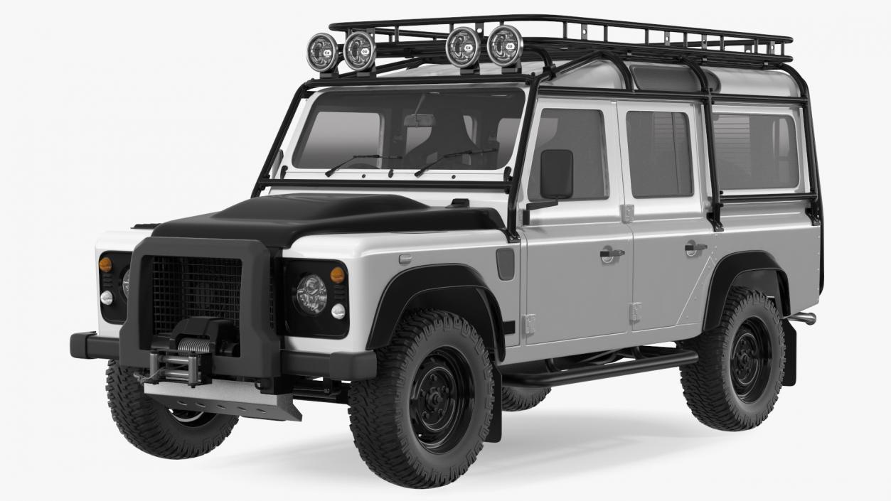 Off Road Car Rigged 3D model