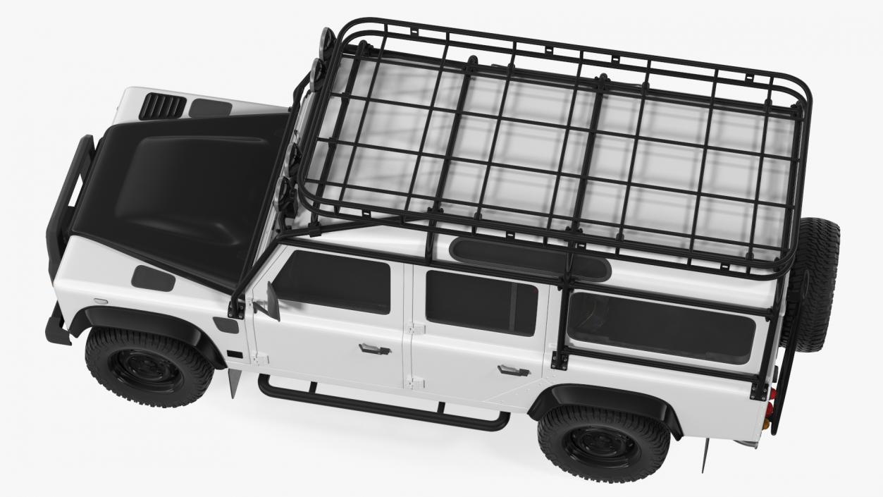 Off Road Car Rigged 3D model