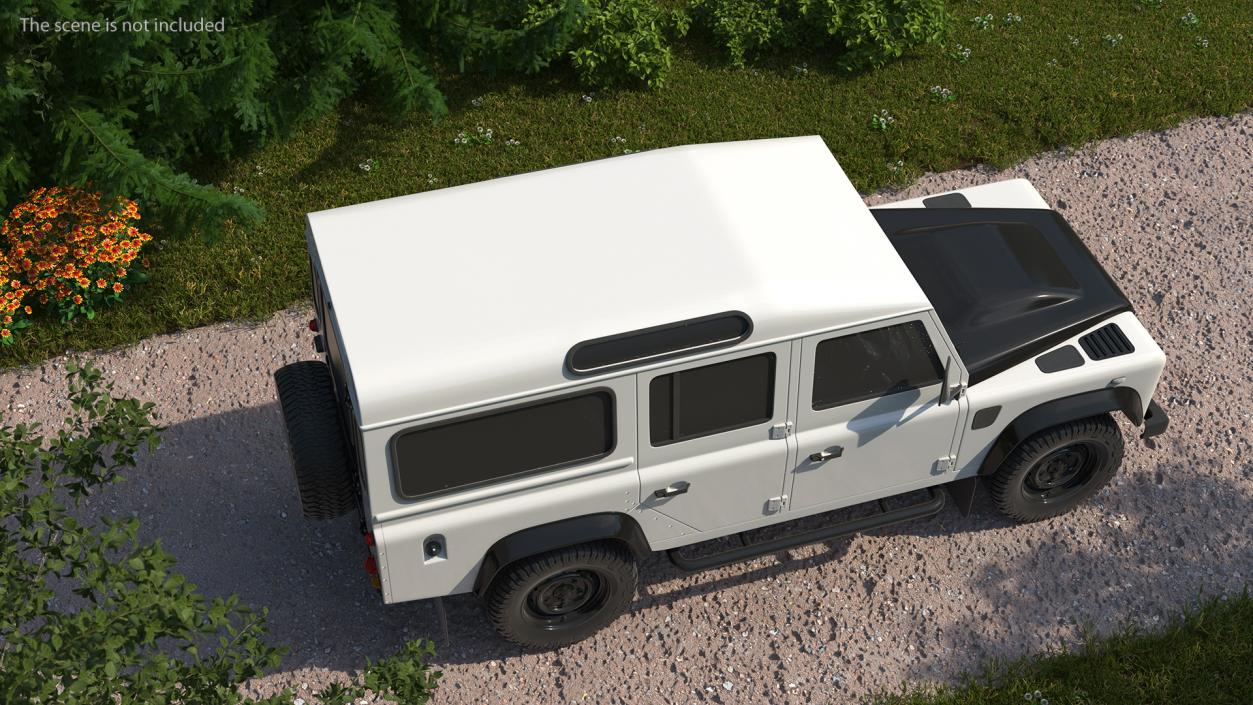 Off Road Car Rigged 3D model