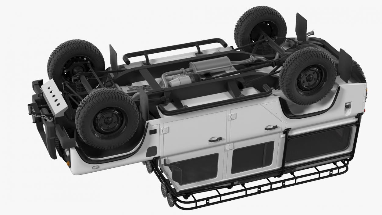 Off Road Car Rigged 3D model