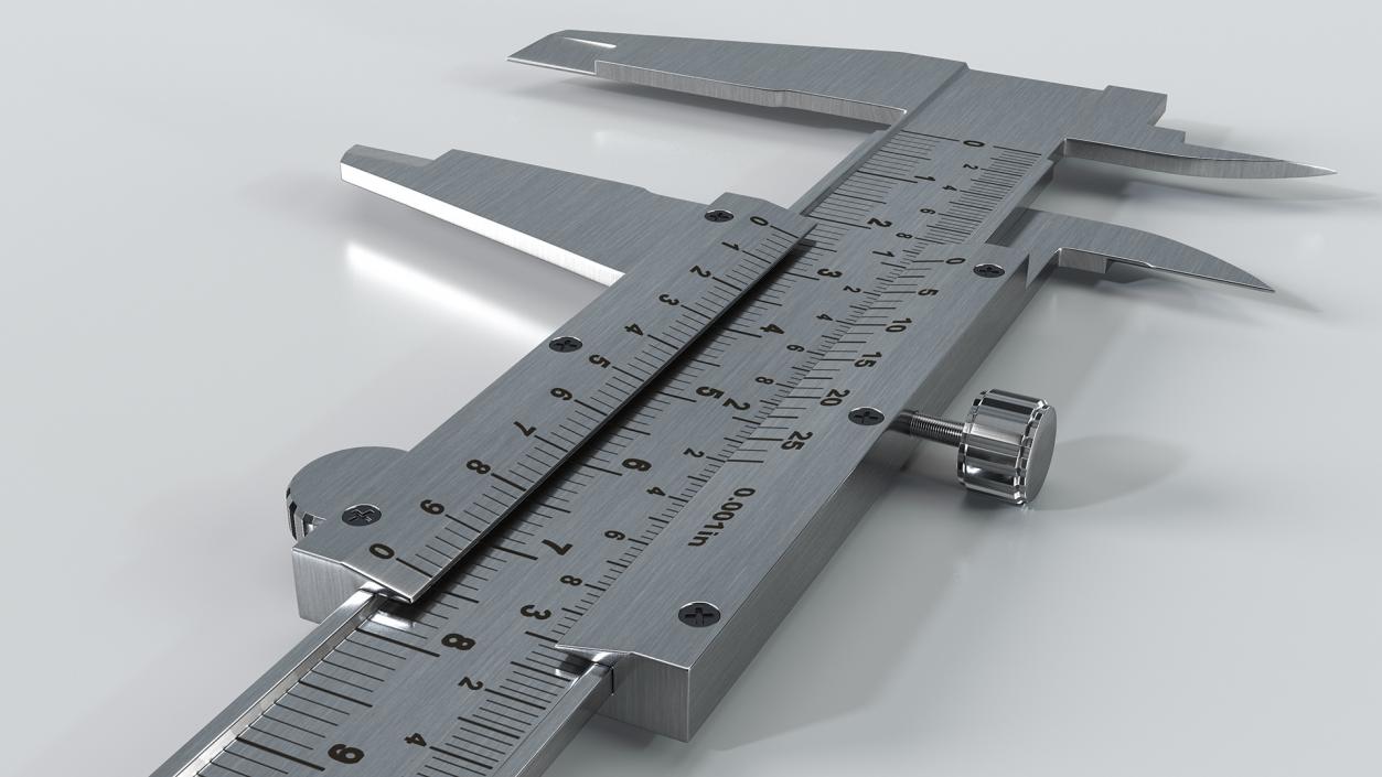 Spurtar Steel Vernier Caliper 3D model