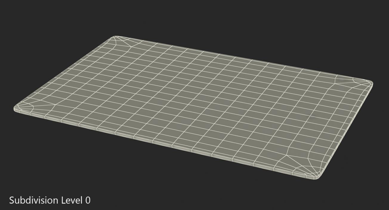 Welcome Doormat Fur 3D model