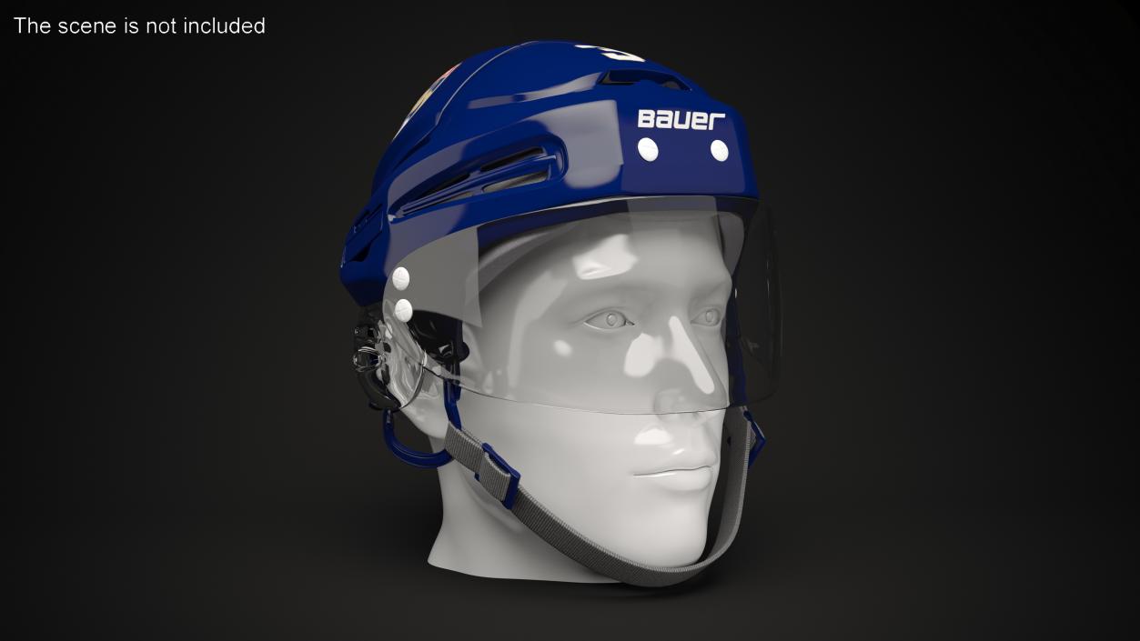 3D model Hockey Helmet Florida Panthers