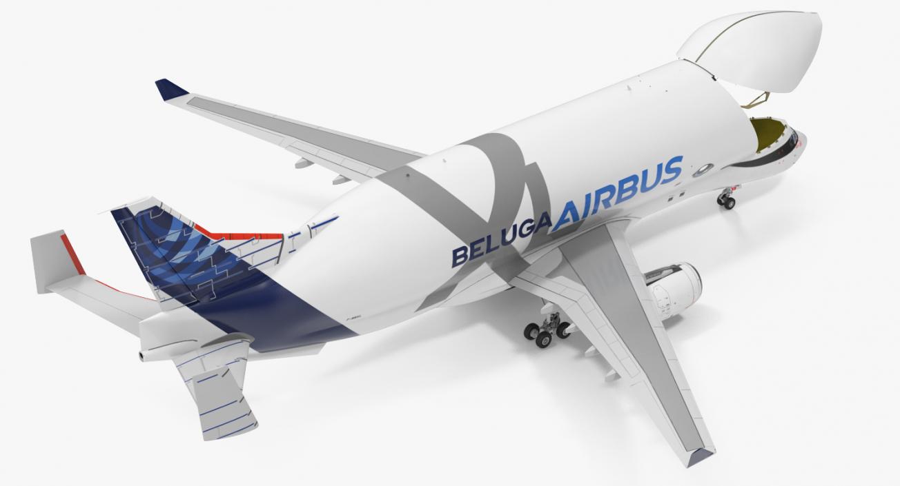 3D Rigged Cargo Aircrafts Collection model