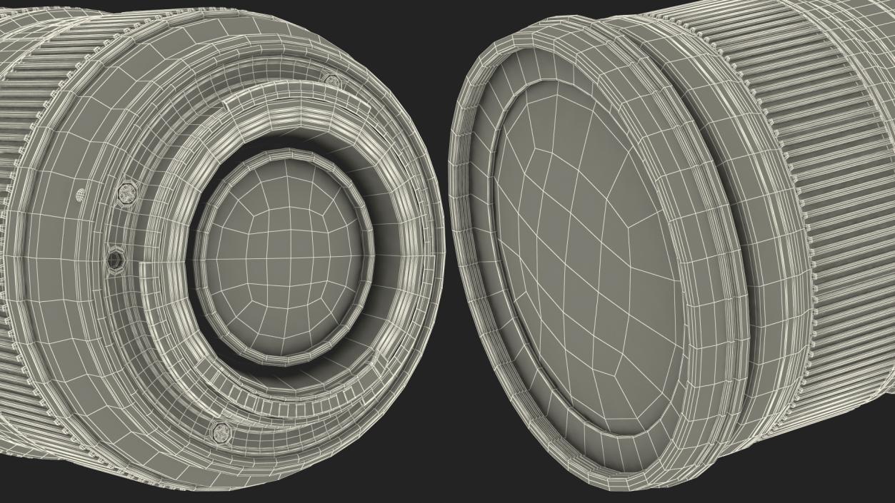 Canon EF Zoom Lens 24 70 3D model