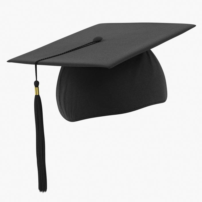 3D Graduation Cap with Tassel