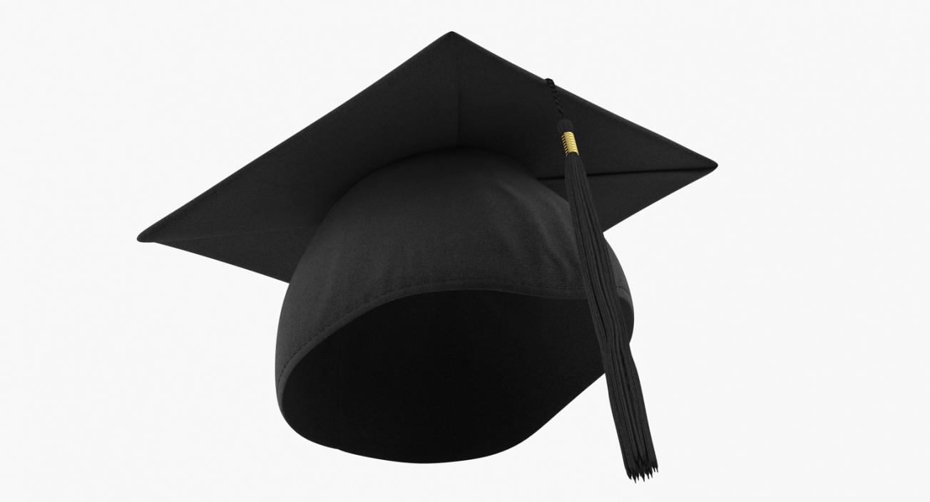 3D Graduation Cap with Tassel