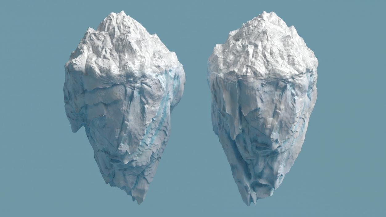 Iceberg 2 3D model