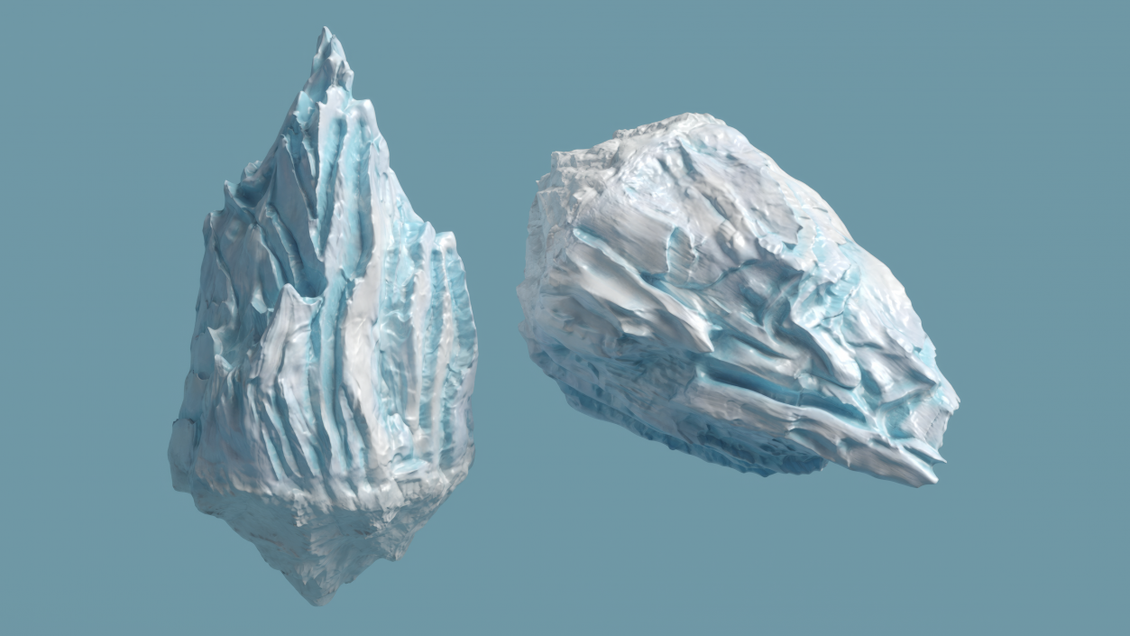 Iceberg 2 3D model