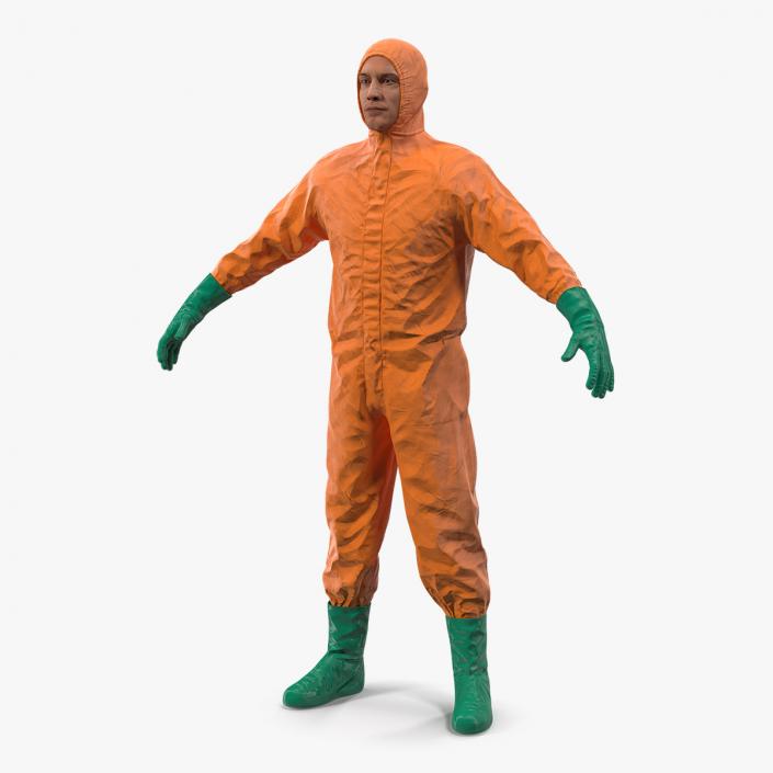 Hazardous Waste Worker 3D