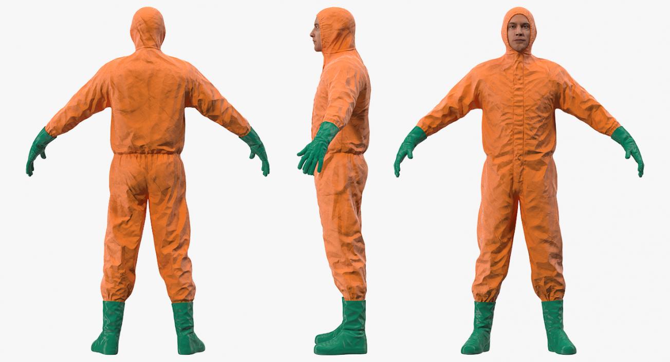 Hazardous Waste Worker 3D