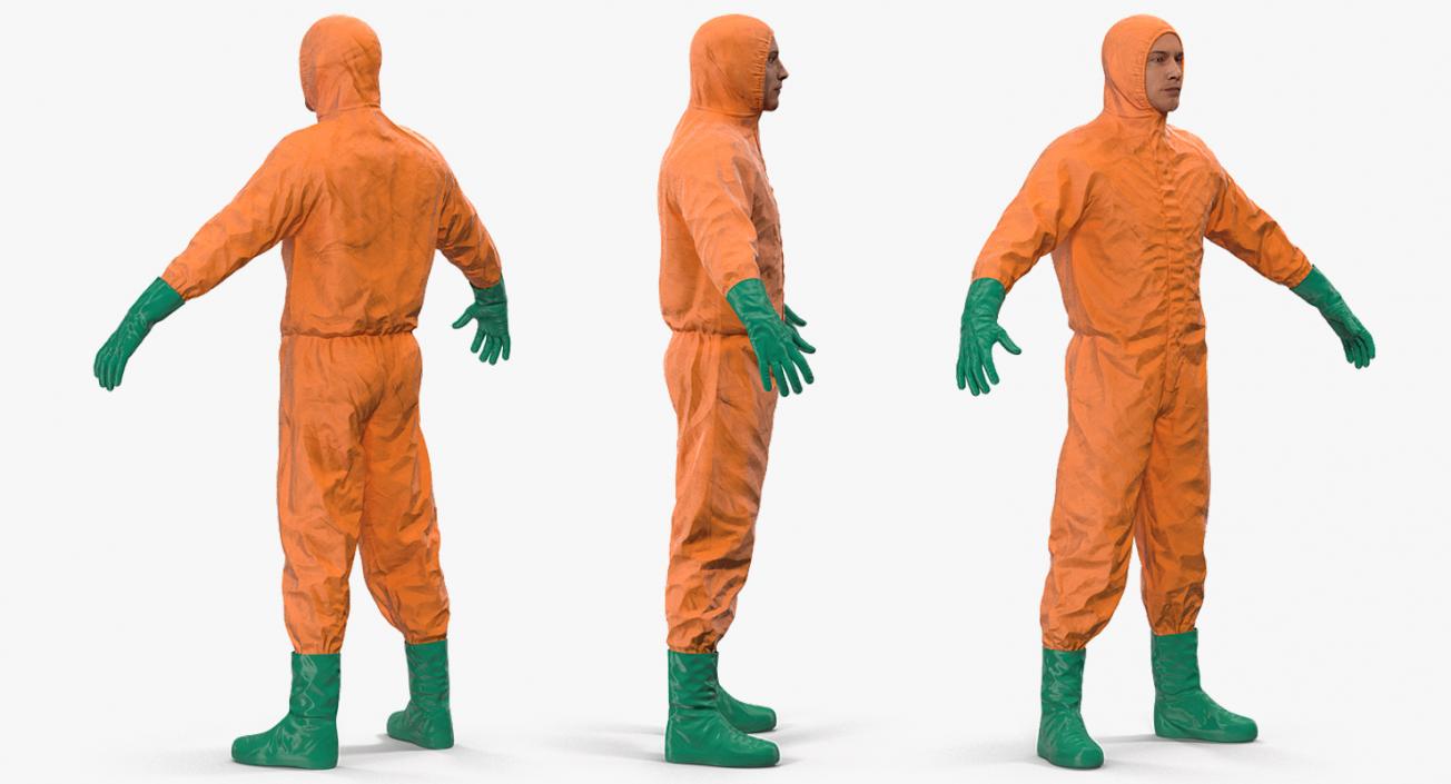 Hazardous Waste Worker 3D