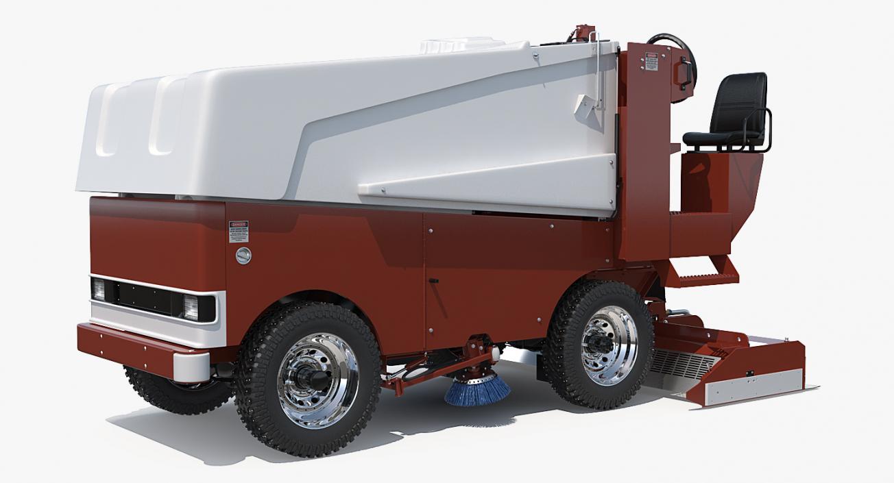 3D Ice Resurfacing Machine model