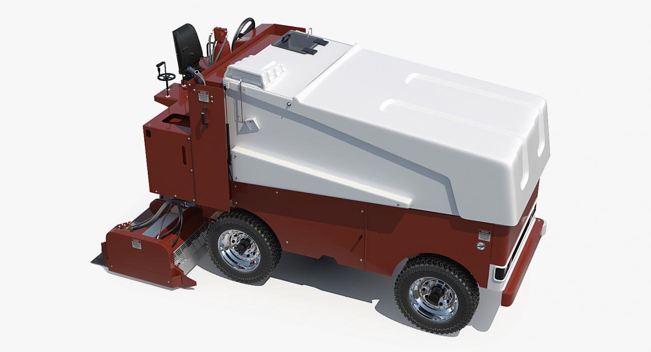 3D Ice Resurfacing Machine model