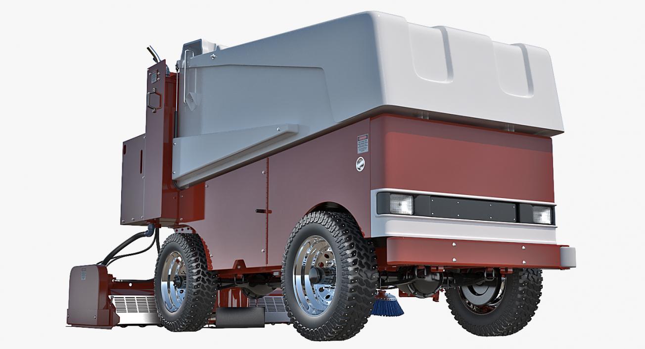 3D Ice Resurfacing Machine model