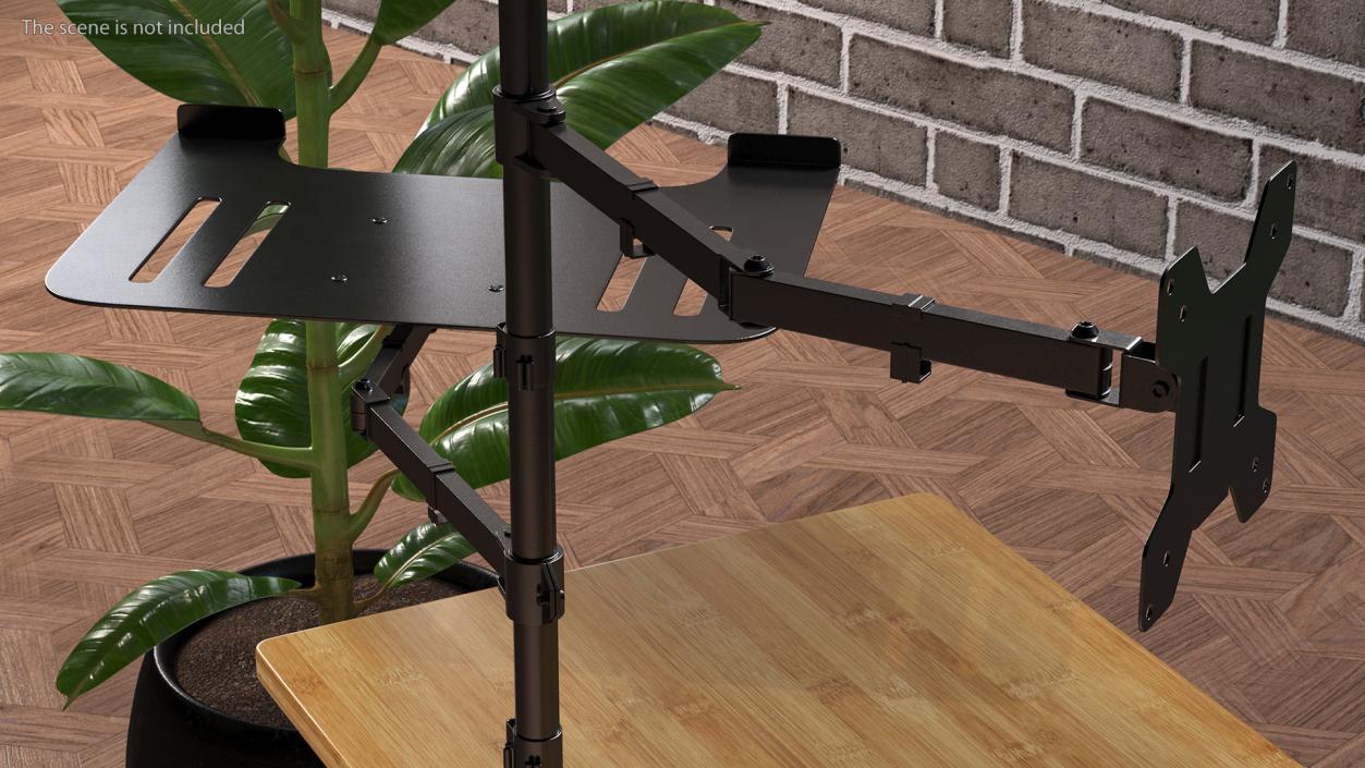 3D Laptop Tray and Desk Mount