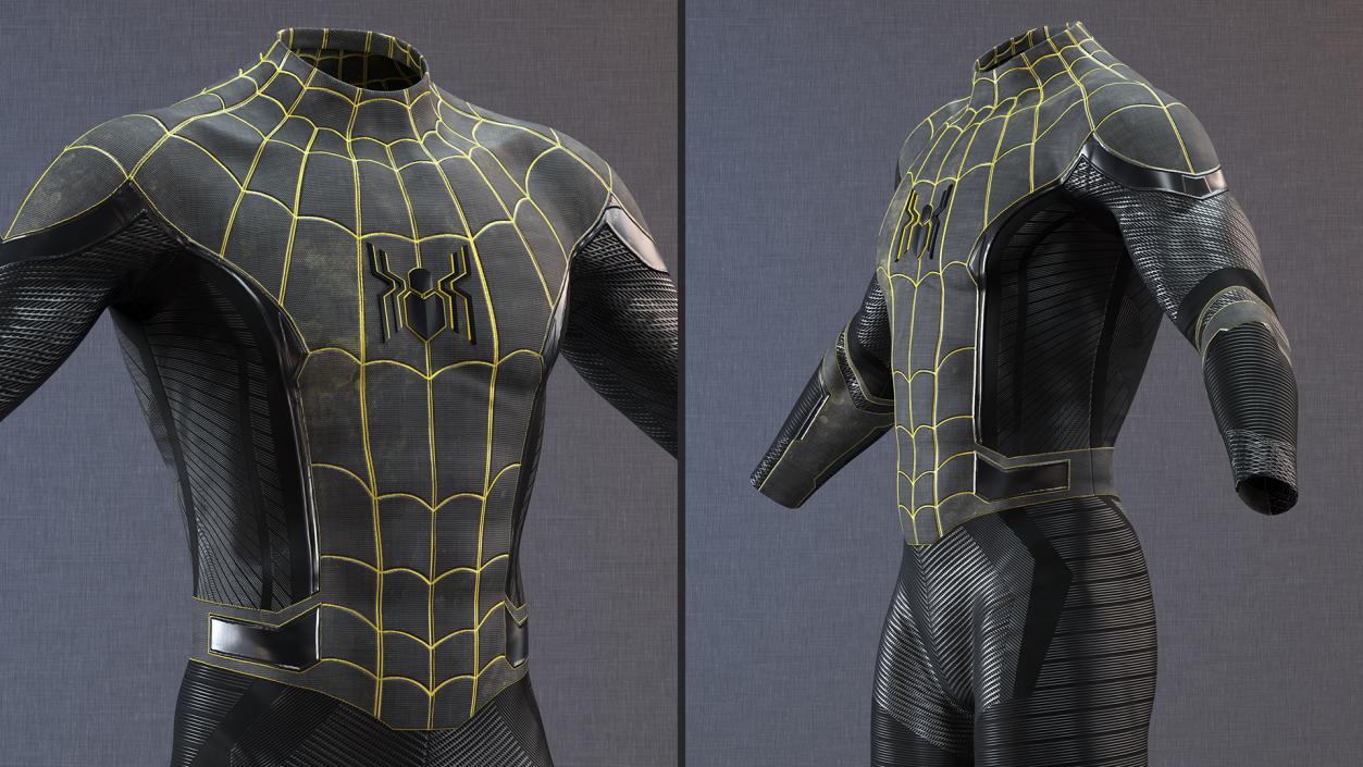 3D model Spiderman Black Suit